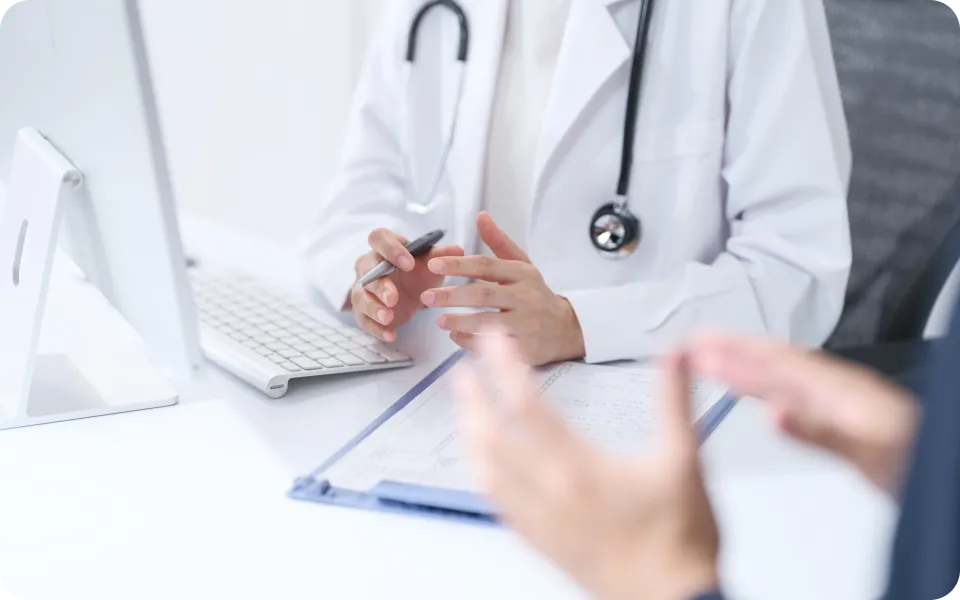 専門医による安心の診療体制